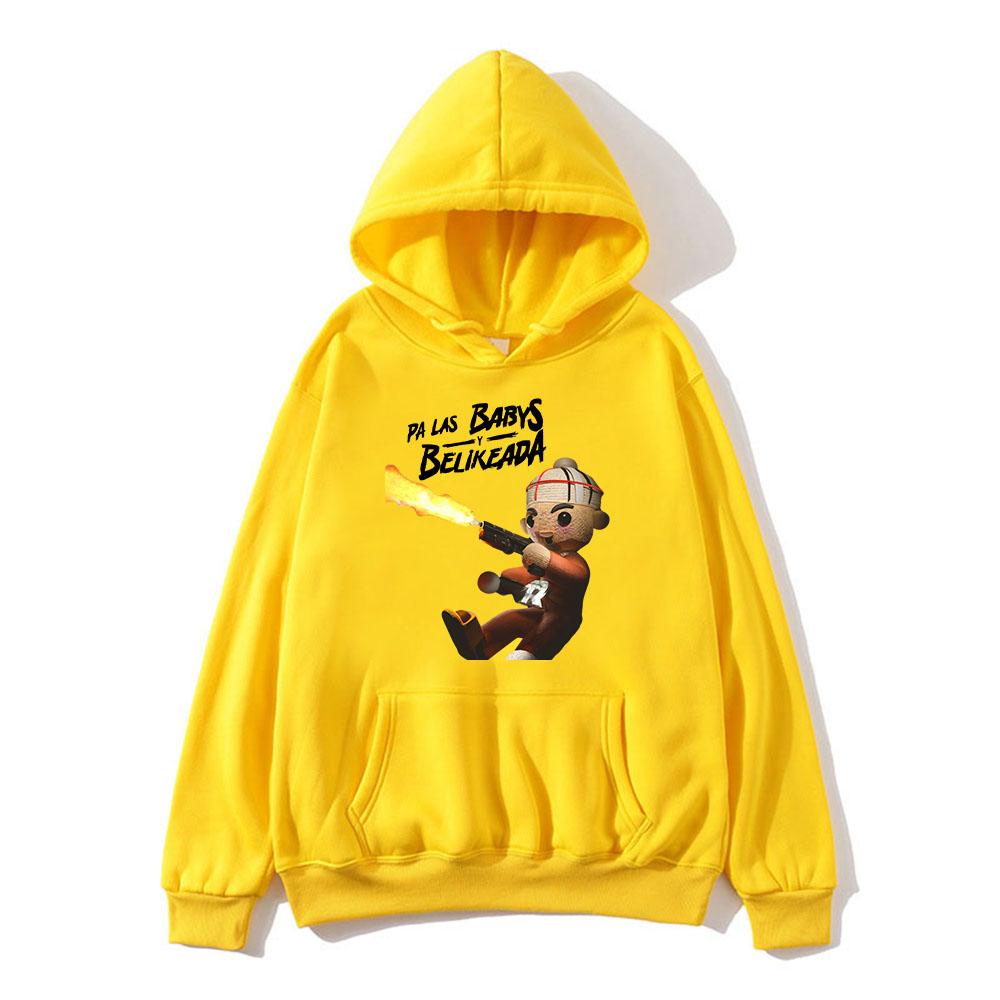 Fuerza Regida Hoodies Fleece Casual Long Sleeve Sweatshirts with Pocket Heavy Mental Graphic Printing Hooded Mens Tops