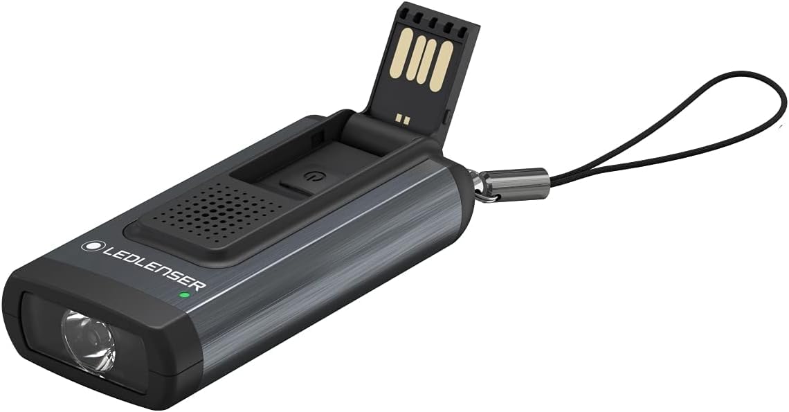 

Ledlenser LED Key Light K6R Safety Gray USB Rechargeable 502580 Japanese Small [Genuine Product] серый