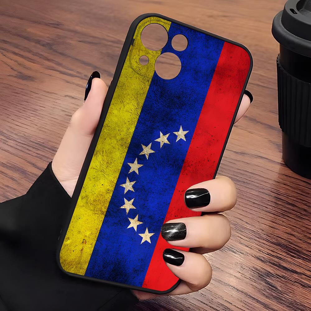 Flag Of Venezuela Phone Case Matte Transparent For Iphone 16 15 Max 14 13 Mini 12 Pro 7 8 11 XR Xs X Plus Back Cover