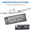 2pcs Canbus For FIAT Panda MK3 MK4 Typ 169 312 319 2003-2012 LED License Number Plate Light Lamp White 12v OEM#:71734797
