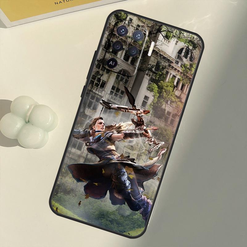 Spiel Horizon Zero Dawn Hülle Für OPPO A53 A53S 2020 A5 A9 A31 A52 A72 A94 A74 A54 A83 A91 A93 A16 A15 Rückseite Coque