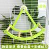Parrot Hanging Swing Perch Toy Bird Cage Wood Stand Play Toy for Budgie Parakeet Lovebird Small Medium Parrot Bird Accessories