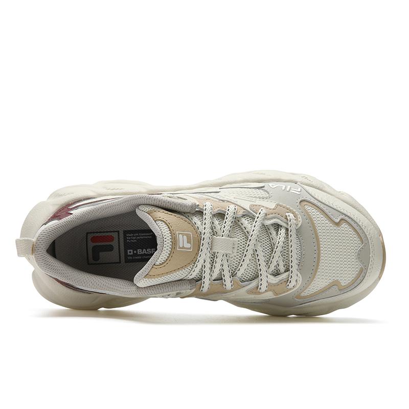 FILA FERN 2S Cushioning Abrasion Resistant Breathable Coverage Lightweight Height Increasing Low top Chunky Sneakers F12W611113FAA
