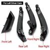 LHD Car Interior Front Left Driver Door Armrest Panel Cover Door Inner Handle Pull Trim For BMW X3 X4 F25 F26 2010-2016