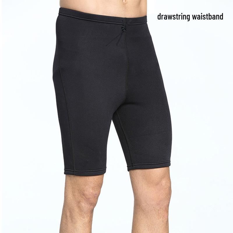 Men's 2mm Neoprene Swimming and Diving Shorts - Warm, Body-Shaping Fitness Wear