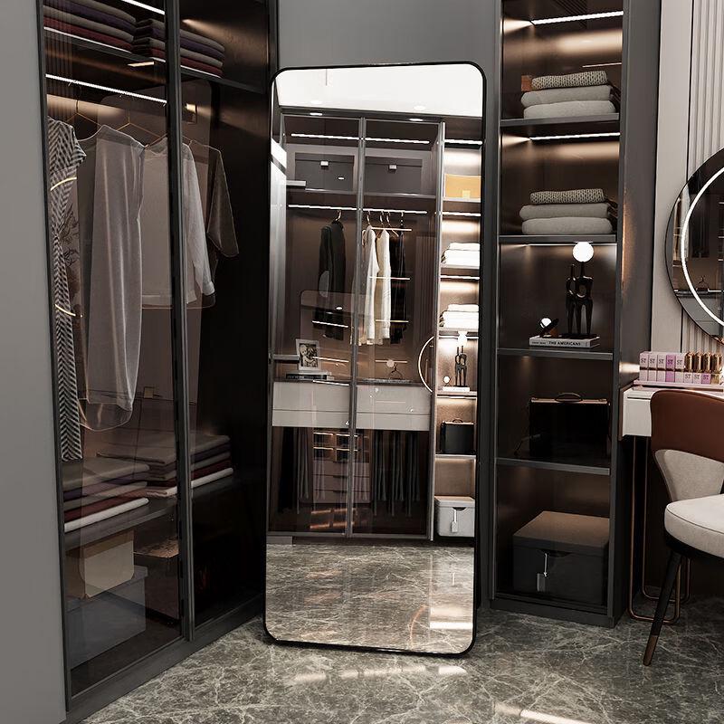 Metal Frame Full-Length Dressing Mirror