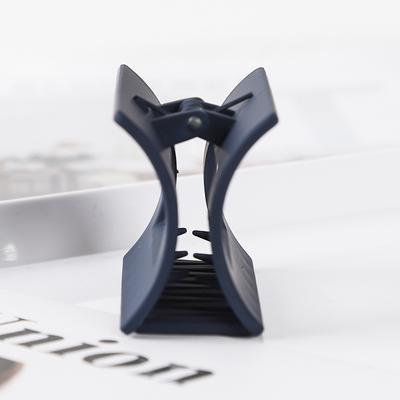 Korean Version of the New Hair Accessories Women's Matte Texture Grab Clip Hollow Square Hair