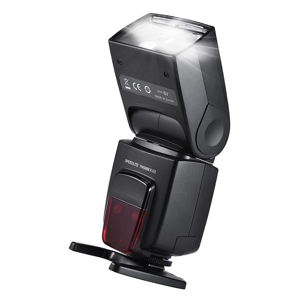 YN568EX III Wireless TTL Master Slave Flash Speedlite GN58 1 8000s High Speed Sync Supports USB Firmware Upgrade