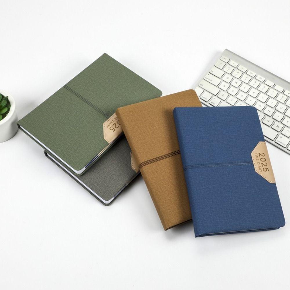 A5 2025 Agenda Planner Notebook Paper Business Notebook 365 Days Notepad  Stationery
