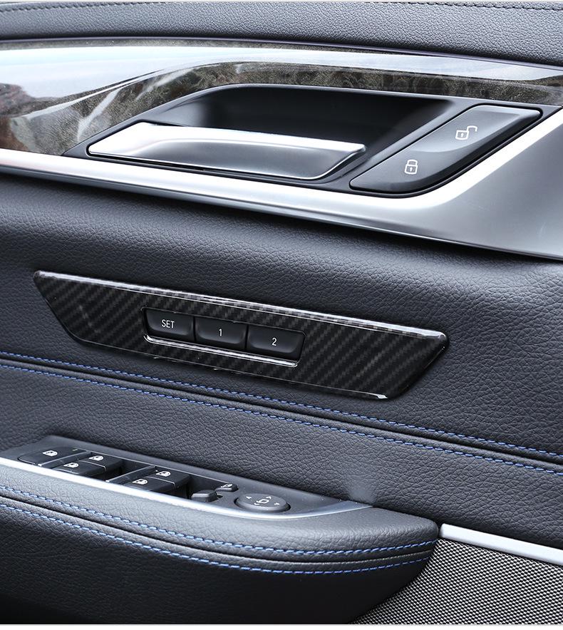 BMW 5 Series (2018-2023) Seat Memory Button Decorative Frame for 528Li/530Li Interior