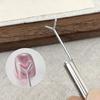 Heart Magnet Set Nail Art Tool with Y-Shaped Guide for DIY Manicure Professional Magnetic Rods for Heart-Shaped Patterns