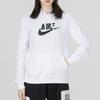 Nike Sportswear Club Fleece Graphic Standard Fit Pullover Hoodie Women Tops White DQ5776-100