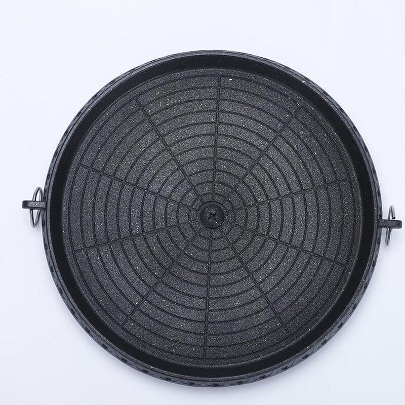 Outdoor Round Non-Stick BBQ Grill Pan