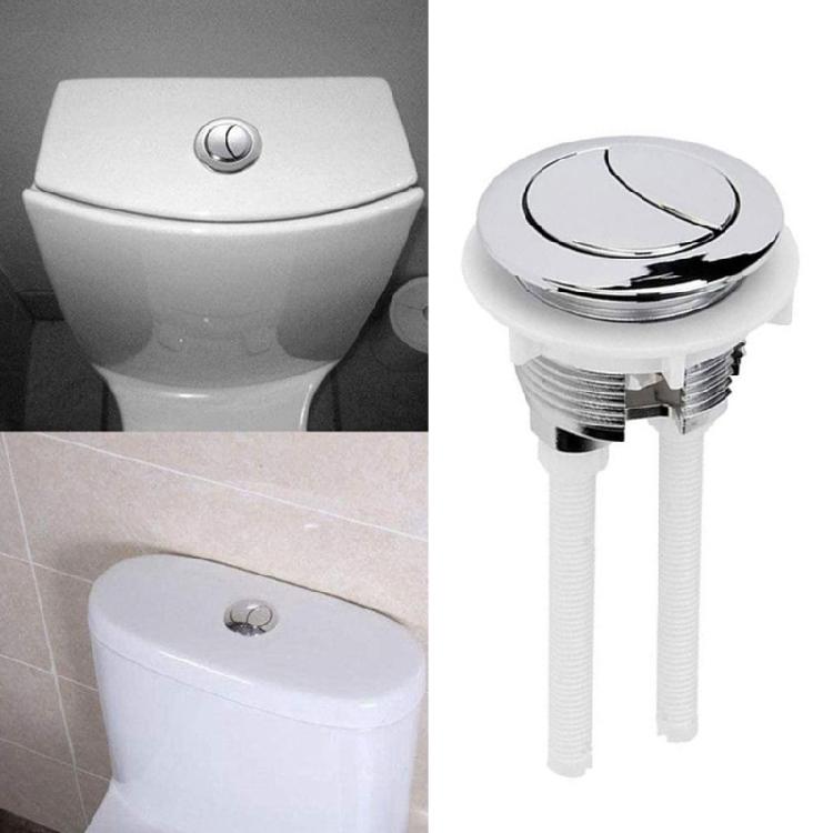 Reliable ABS Button Bathroom Toilet Lid Button Replacement Simple Installations