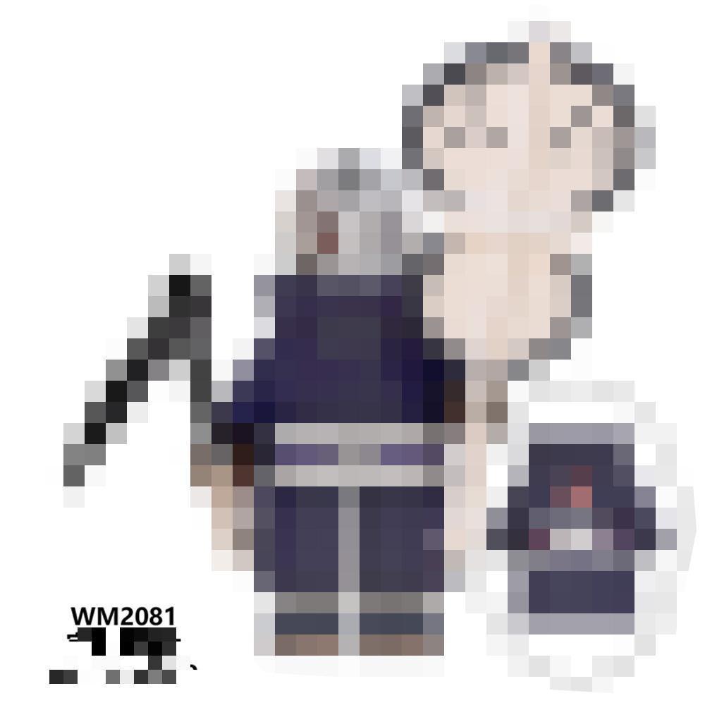 WM6105 Anime Ninja Series Boys' Educational Building Blocks Toy Set