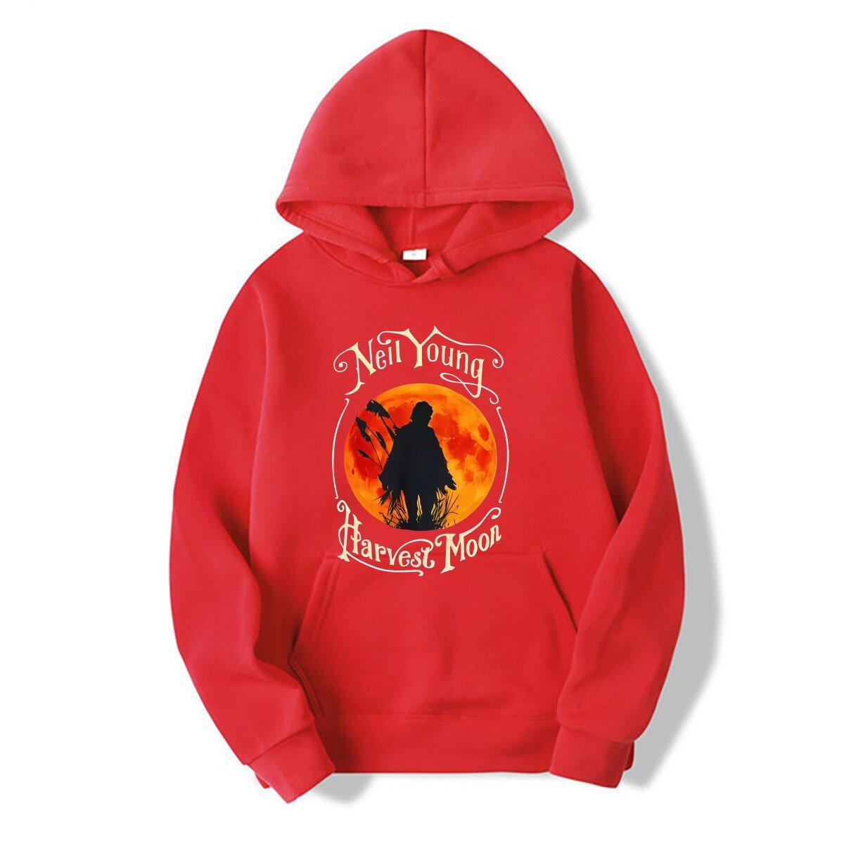 Neil Young Harvest Moon Halloween hoodies long hoodies sleeves S