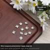 Nail Art Rhinestones: Transparent Pointed Hearts, Axe Heads, Square Rock Candy - Super Shiny Press-on Decorations