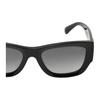 Chanel Classic Double C Logo Irregular Shape Sunglasses Women sunglasses Black CH5507-C622S8
