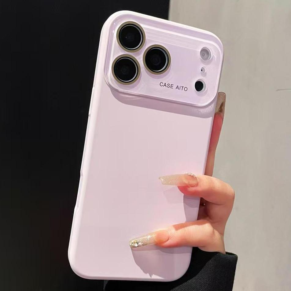 Original Liquid Silicone Phone Case For iPhone 17 16 15 14 13 Pro Max 17Pro 16Pro Glass Camera Protection Shockproof Back Cover