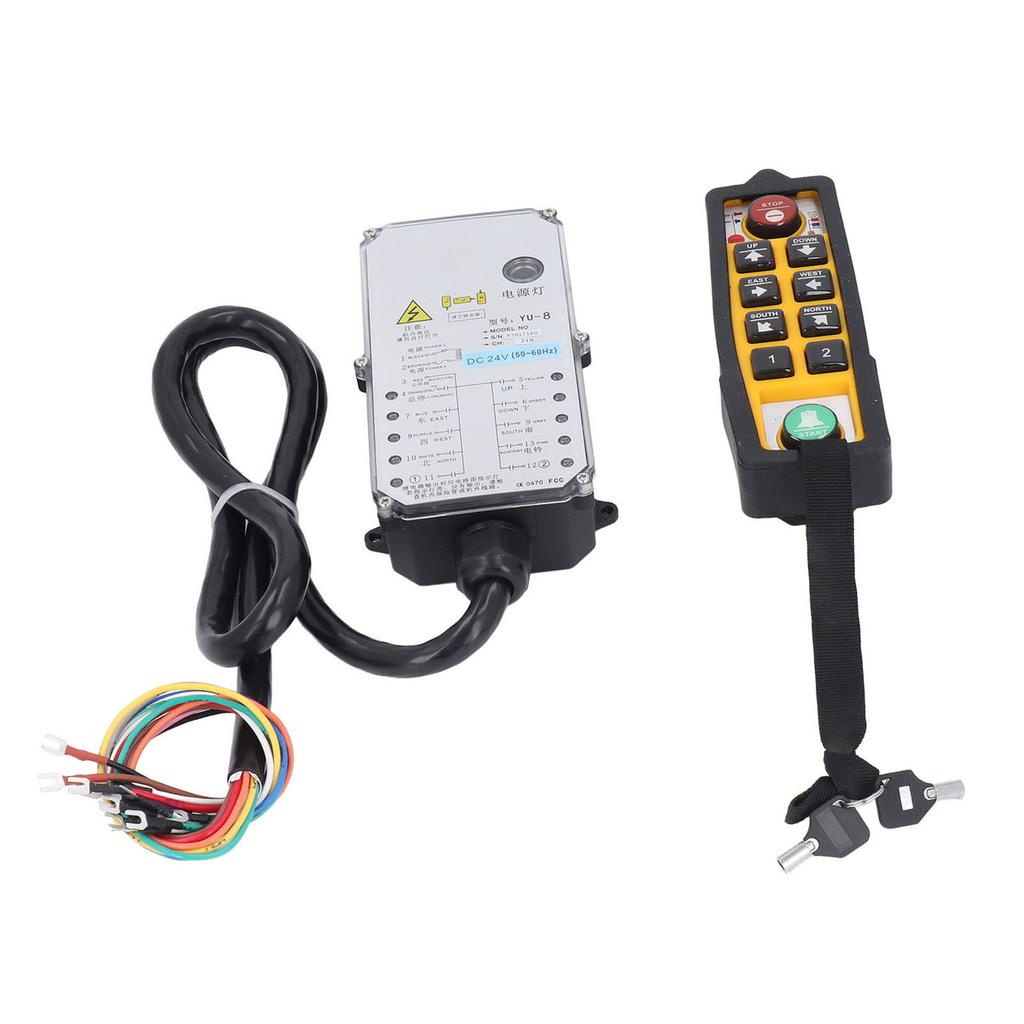 Wireless Crane Remote Control 6 Directional Buttons IP65 Waterproof Industrial Lift Remote Control