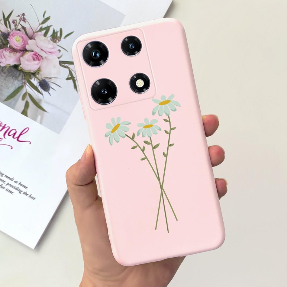 Fashion Moon Pattern Case For Infinix Note 30 Pro 30i 30 2023 Candy Color Soft Silicon Bumper For Infinix Note30 30Pro Note30i