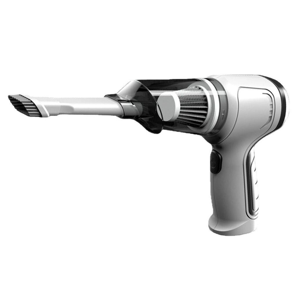 Wireless Car-Mounted Mini Vacuum Cleaner with Blowing and Suction, Portable Handheld Design, Lithium Battery Powered