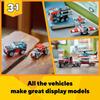 LEGO Creator 3-in-1 Flatbed Truck with Helicopter Toy 31146 Multicolor