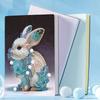 DIY 5D Diamond Painting Notebook Animal Rhinestone Embroidery Notepad Journal A5 Chinese Zodiac Sketchbook Kids Students Gift