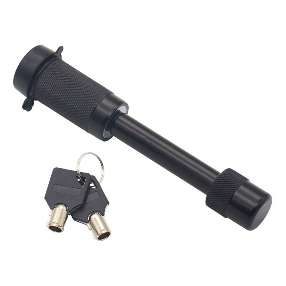 With 2 Keys Trailer Hitch Receiver Locking Pin 5/8 Inch Tow Hitch Lock Car Accessories