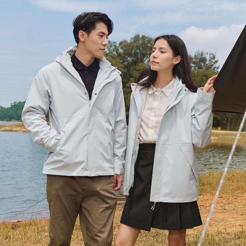 Unisex 3-in-1 Removable Liner Down Jacket