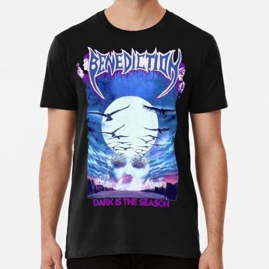 Benediction Dark Is the Season S to 5XL Made in USA 100% Cotton T-shirt Mens Tees Top S