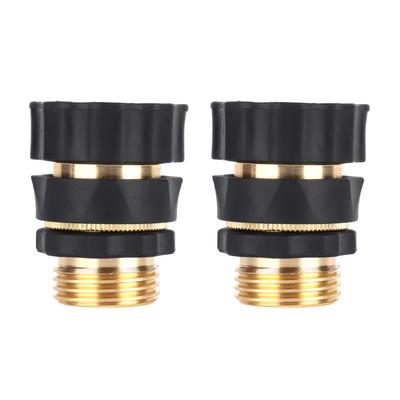2 Pièces G3 4 Connecteur de Tuyau d'Arrosage Goutteur Haute Pression Connecteur Rapide pour Tuyau d'Arrosage