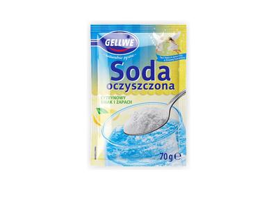 Gellwe Soda Gereinigt Mit Zitronengeschmack Und -geruch 70 G