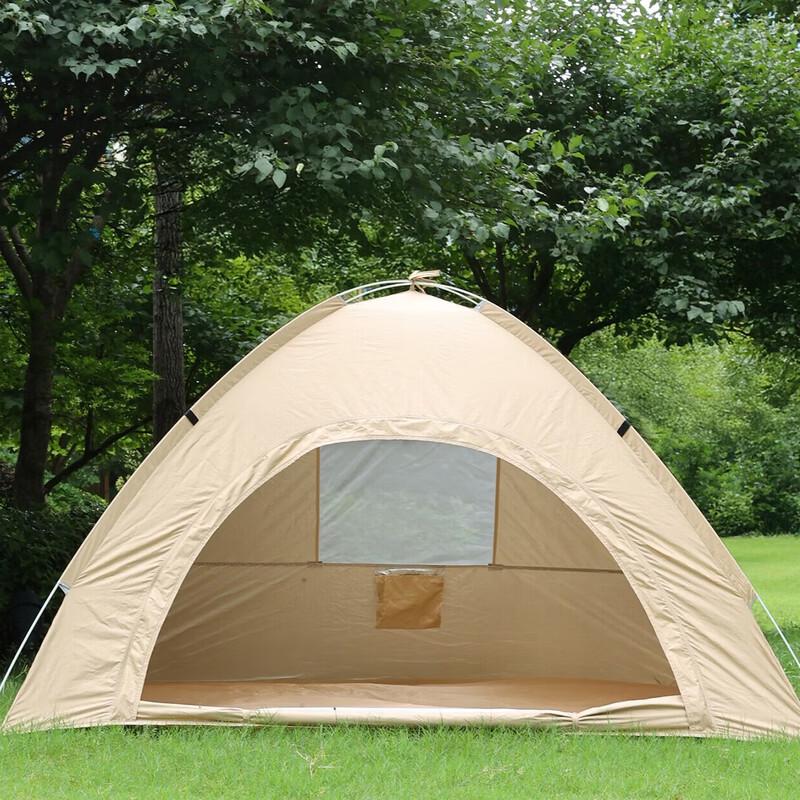 Primitive Man Pop-Up Camping Tent Set