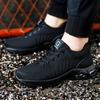 Fashion New Styles Men Safety Boots with Steel Toe Cap Anti-smash Work Sneakers Safety Shoes Men Indestructible Work Boots Hiking Shoes