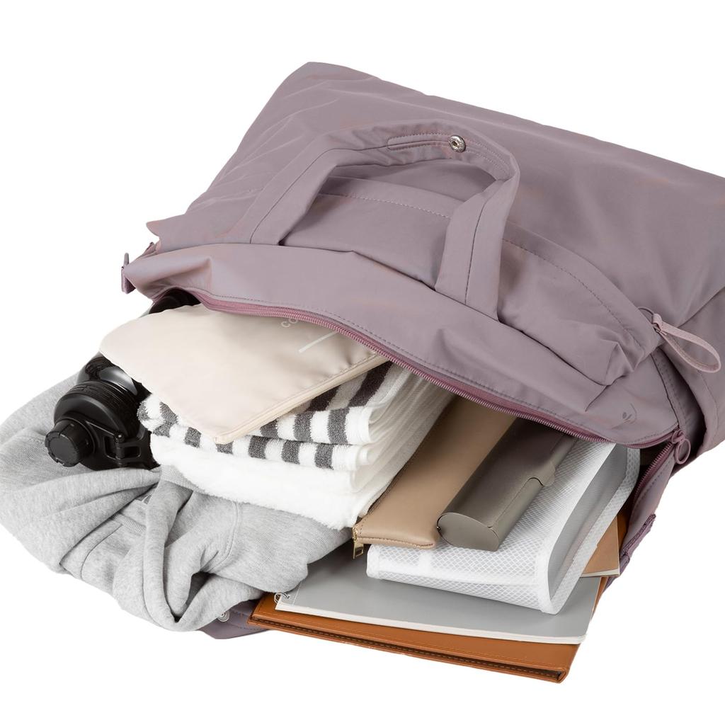 Boston Setup Schulter-Schlüsselhaken Mauve Pink [World Traveller] Damentasche, Leicht, Funktion, Gürtel, [Mira] Nr.17535