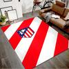 Atletico Madrid Bedruckter Teppich für Schlafzimmer Wohnzimmer Heimdekoration Teppiche Fußmatte Rutschfeste Matte Teppich für das Bett