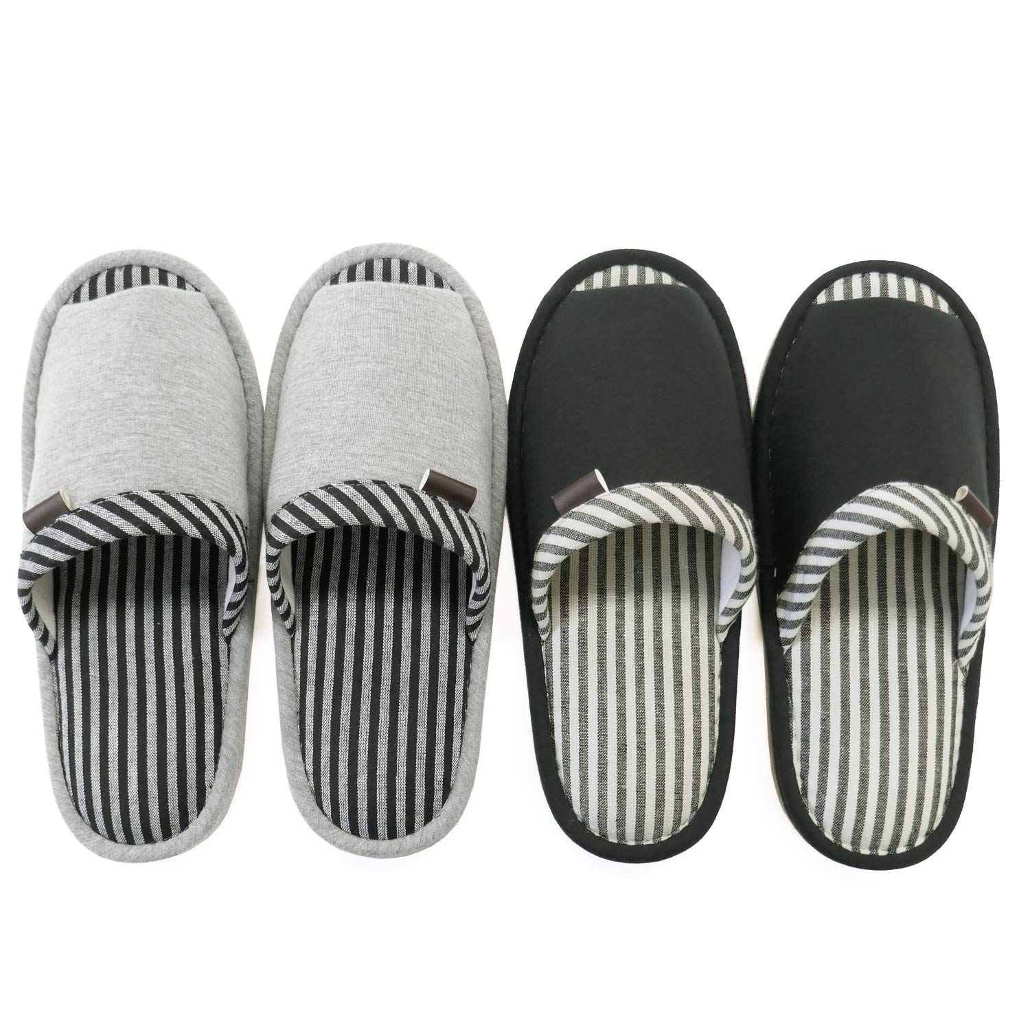 

Большой размер Ore no Slippers и монохромные тапочки с манжетами от [Okumura] (Вверх 29 см) (Набор 2)