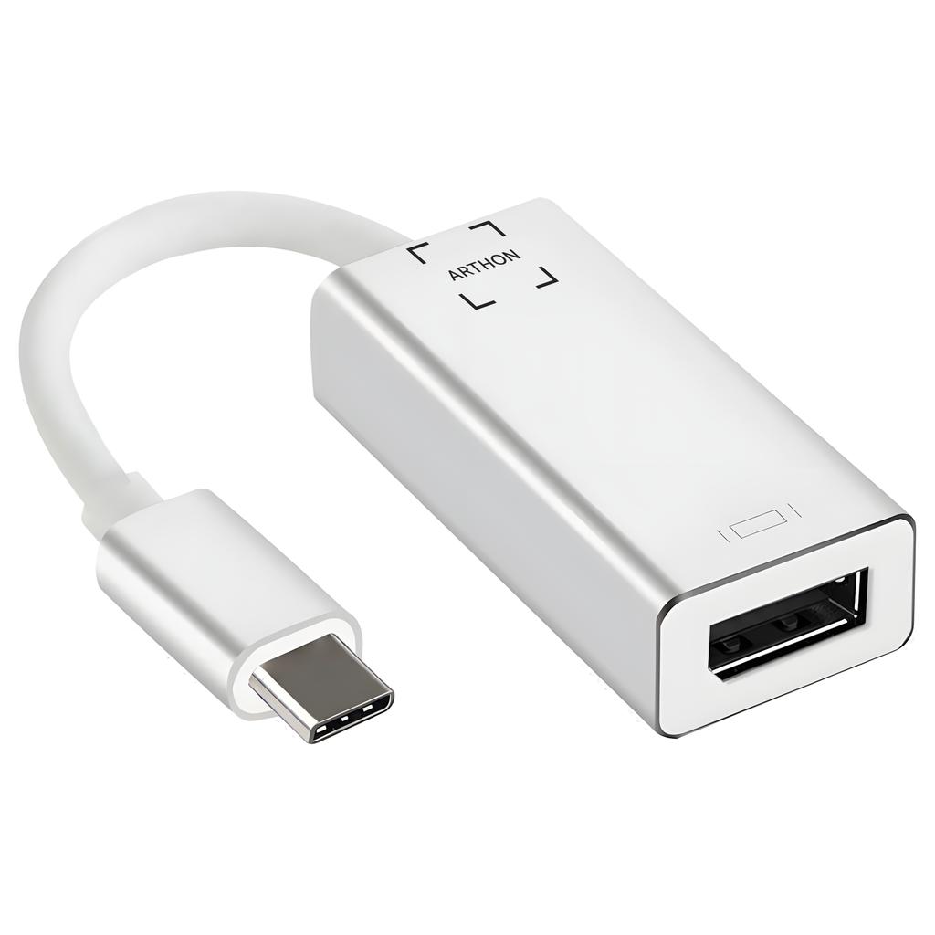 Przejściówka z usb 3.1 typ c na dp displayport konwerter usbc adapter usb-c