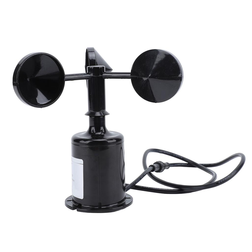 Wind Speed Anemometer High Accuracy 5V Wind Speed Monitoring Sensor Measuring Detector with 2.62ft