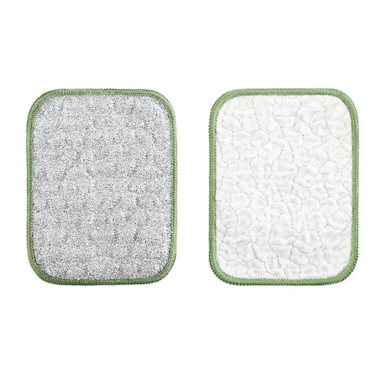 2/3/5/10Pcs Wire Dishwashing Rags Reusable Miracle Cleaning Clothes Non-Scratch Dishcloth Kitchen Residue Removal Clothes