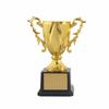 Goldfarbene Metalltrophäe Große Größe Individuell Gestaltbar Champion-Trophäe Kinderspielzeug Bastelspielzeug Pokal Wettbewerb Fußball