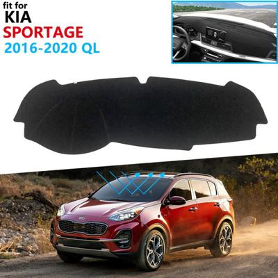 Dashboard Cover Protective Pad for Sportage 2016 2017 2018 2019 2020 QL Car Accessories Dash Board Sunshade Anti-UV Carpet