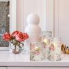 1Set/3pcs Flameless LED Electronic Candle, Battery Powered Candle (without Battery), Acrylic Flashing LED Electronic Candle with Timing Remote Control