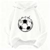 2026Funny Game Day Football Hoodie Children's Sweatshirt Hoody for Boys Girls Casual Hoodies Hip Hop Clothes
