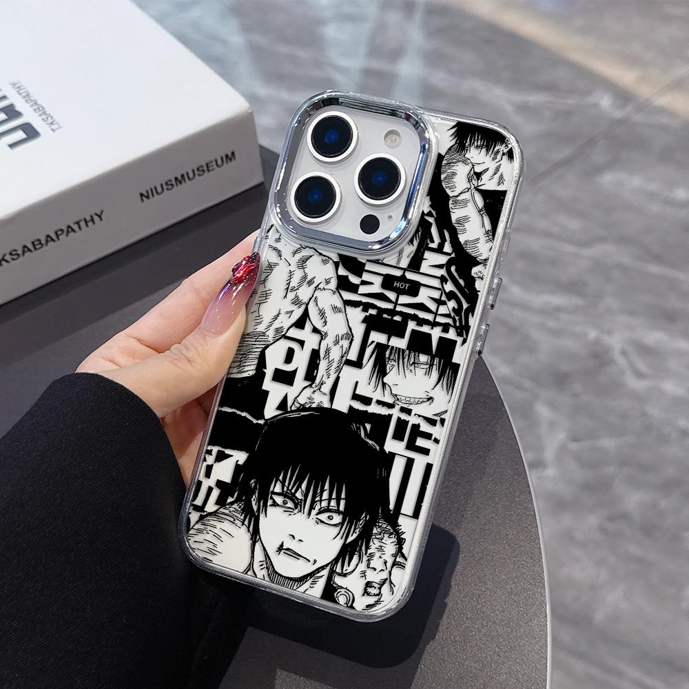 New Jujutsu Kaisen Anime Phone Case For iPhone 17 16e 16 15 14 13 12 11 Mini Pro Max X XR XSMAX 8 7 Air Plus Transparent Cover