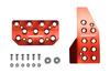 MONSTER SPORT Sports Driving Pedal Cover Red Anodized Swift Sport [ZC33S]/Swift [ZC13S/ZC83S] Other AT Car [ZC33 AT] 849525-7650M