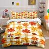 Autumn Maple Leaf Bedding Set Bedding Duvet Cover Set Duvet Cover Pillowcases (1 * Duvet Cover 2 * Pillowcases, without duvet insert)