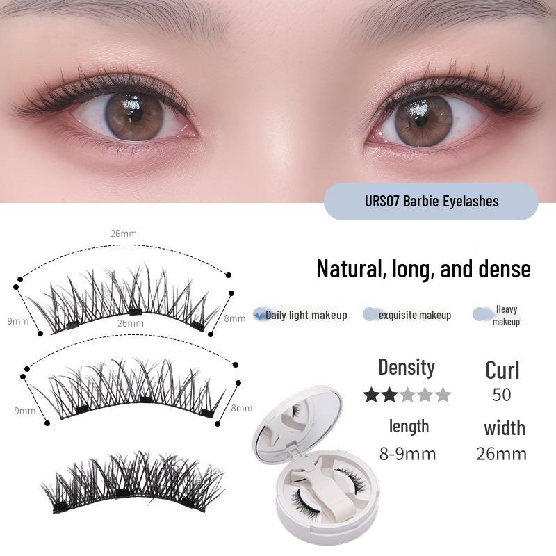 New Style Magnetic False Eyelashes & Curler Set – Little Devil Collection