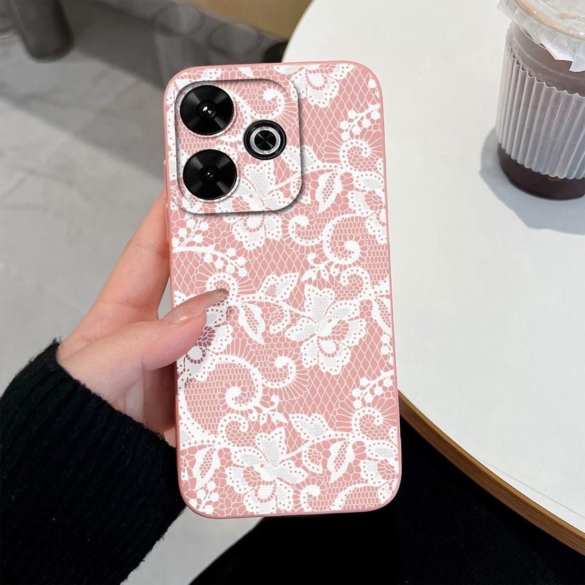 Soft Case For Redmi 13 13C 13X 13R Little Cute Flowers Scratch Resistance Advanced Phone Back Cover For Redmi13 Protective Funda